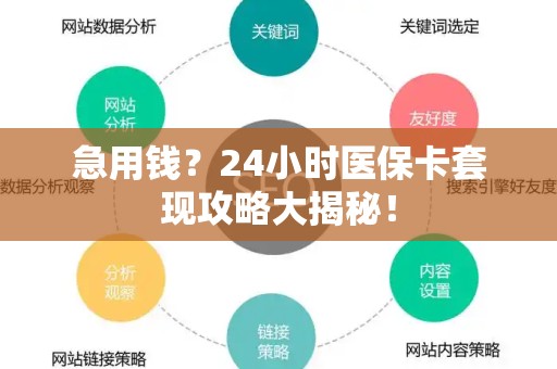九江急用钱？24小时医保卡套现攻略大揭秘！
